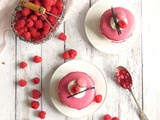 Macarons framboise-rhubarbe