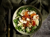 Salade d'orange et chou fleur