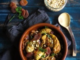 Tajine de poulet aux abricots