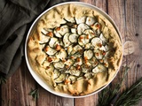 Tarte rustique à la courgette et feta