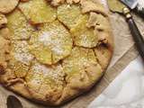 Tarte rustique ananas coco