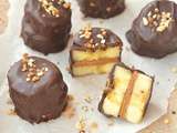 Bouchées  healthy  {banane, beurre de cacahuète & chocolat} #vegan #glutenfree #raw