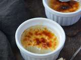 Crème brûlée à la vanille #vegan #sans gluten