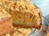 Gâteau aux pommes façon crumble #vegan