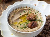 Houmous de châtaigne #Noël #vegan #sansgluten