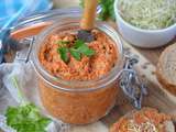 Tartinade de poivron aux graines de tournesol #vegan #sans gluten