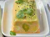 Terrine {poireau & lait de coco thaï } #vegan #glutenfree #vapeur