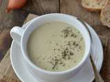 Velouté d'échalotes au thym #vegan