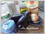 Gratin d'aubergines au thon version avec Thermomix