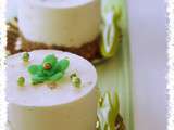 Cheesecake citron vert - sans cuisson