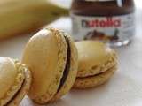 Macarons banane nutella