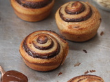 Brioche roulée gourmande à la pâte à tartiner & beurre de cacahuète