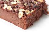 Brownie 3 ingrédients, sans farine, beurre, sucre, oeuf,