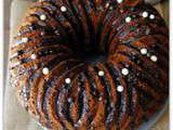 Bundt cake au chocolat praliné