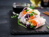 Ces springrolls végétariens sont parfaits pour combler une envie de fraicheur