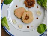 Duo de foie gras, gelée de Sauternes, chutney de pommes