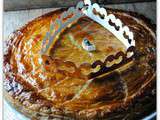 Galette des rois à la framboise