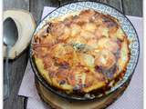 Gâteau de pommes de terre au reblochon et au thym