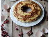 Gâteau marbré, cuisson à la vapeur {avec ou sans thermomix}