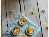 Mini quiches au saumon et à la ciboulette