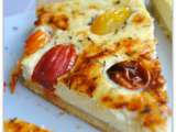 Quiche aux tomates cerises