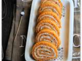 Roulé à la tomate et fromage ail et fines herbes