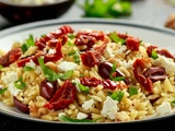 Salade d’orzo méditerranéenne