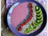 Smoothie-bowl à la fraise