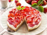 Tarte aux fraises sans cuisson et le repas finit en standing ovation