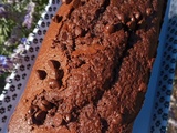 Cake au chocolat, noisettes