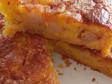 Gâteau aux pommes fondant et croustillant