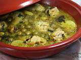 Tajine de Poulet au Citron Confit et Olives