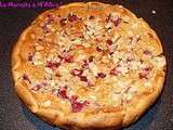 Tarte amandine aux framboises