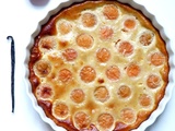 Clafoutis aux abricots et vanille