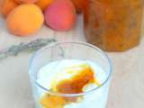 Confiture d'abricots au thym