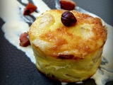 Flan de navets aux noisettes, crème au parmesan pour les fêtes