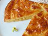 Galette des rois à la bergamote et amandes croquantes