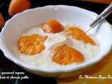 Riz au lait gourmand express en chaud/froid aux abricots et huile d'orange