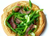 Tartelettes aux asperges sauvages de Maxence Barbot