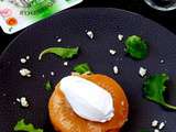 Tatin aux navets chantilly roquefort