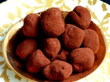 Truffes au chocolat et caramel beurre salé