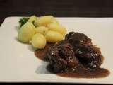 Daube de joue de boeuf au vin rouge