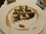 Méli-mélo d'asperges et morilles sauce gewurstraminer