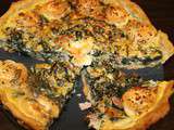 Quiche épinards fromage de chèvre