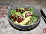 Poke bowl thon rouge, avocat et vinaigrette à l'orange