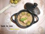 Sauté de veau aux olives