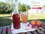 Sirop maison abricot framboise (Thermomix ou pas !)