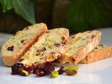 Biscotti pistaches cranberries