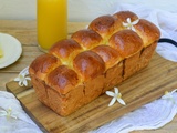 Brioche tressée à la fleur d'oranger