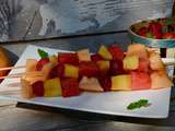 Brochettes de fruits